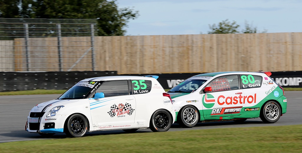 Mirza Lovic i Suzuki Swift Sport
(Foto: Motorsporten.dk)